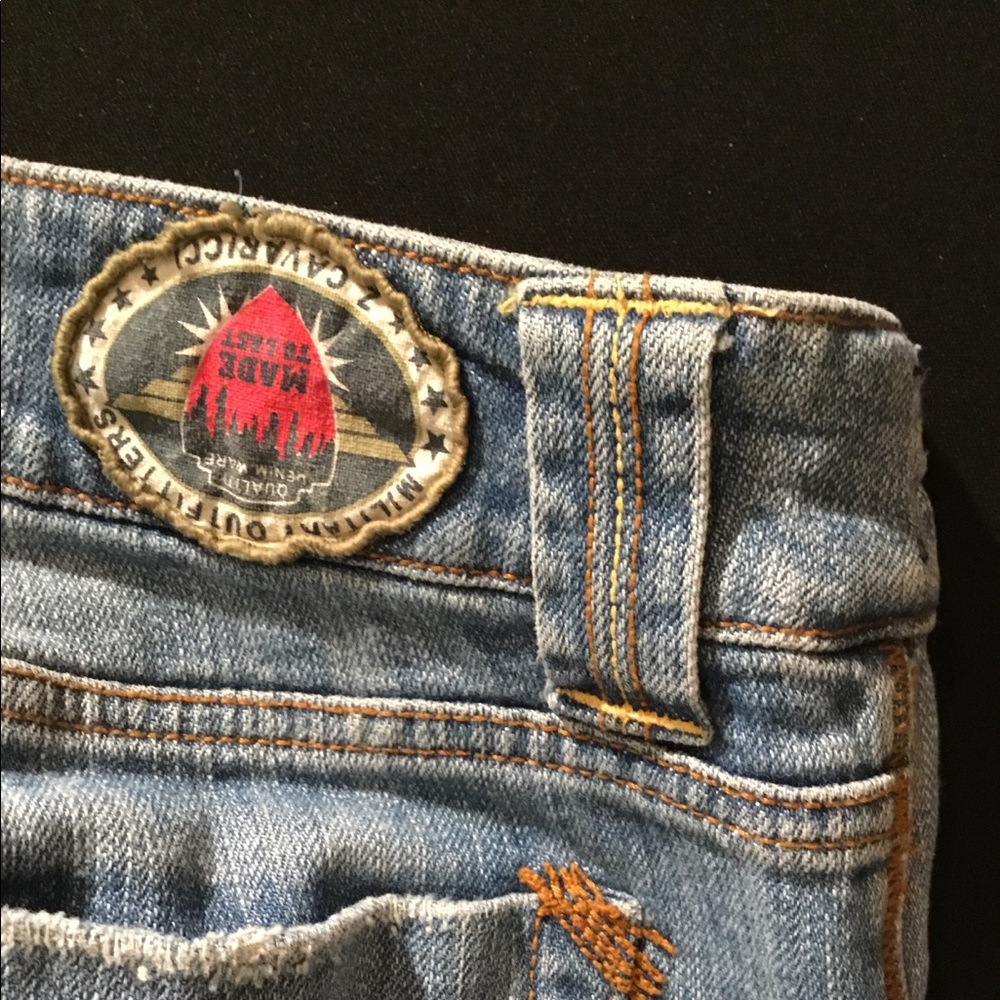 ❤️ Z CAVARICCI JEANS SIZE 11 - Picture 6 of 8